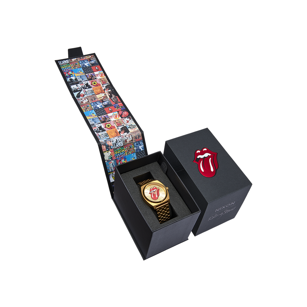 Stones x Nixon Time Teller - Gold - The Rolling Stones Stones x Nixon Time Teller - Gold - The Rolling Stones