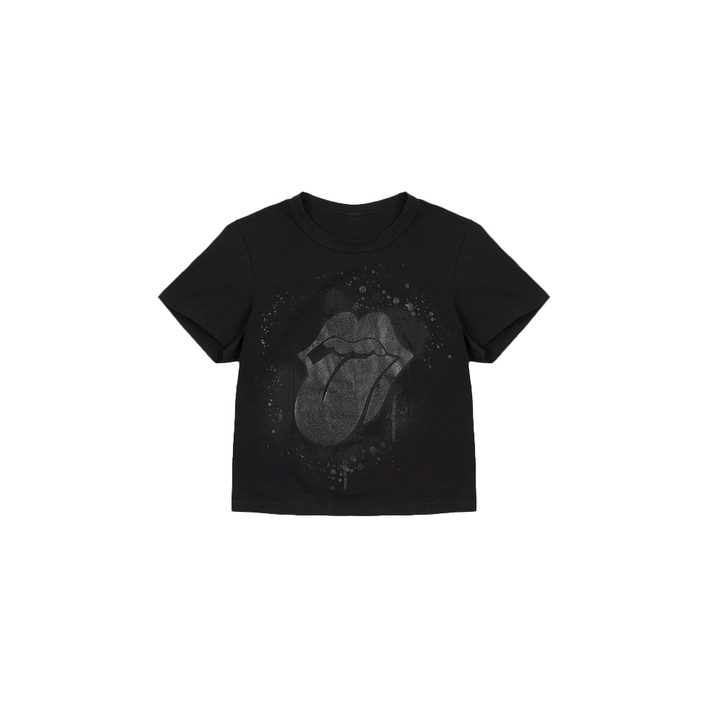 Paint It Black Tonal Baby T-Shirt Front