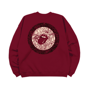 Marquee Target Map Crewneck Back