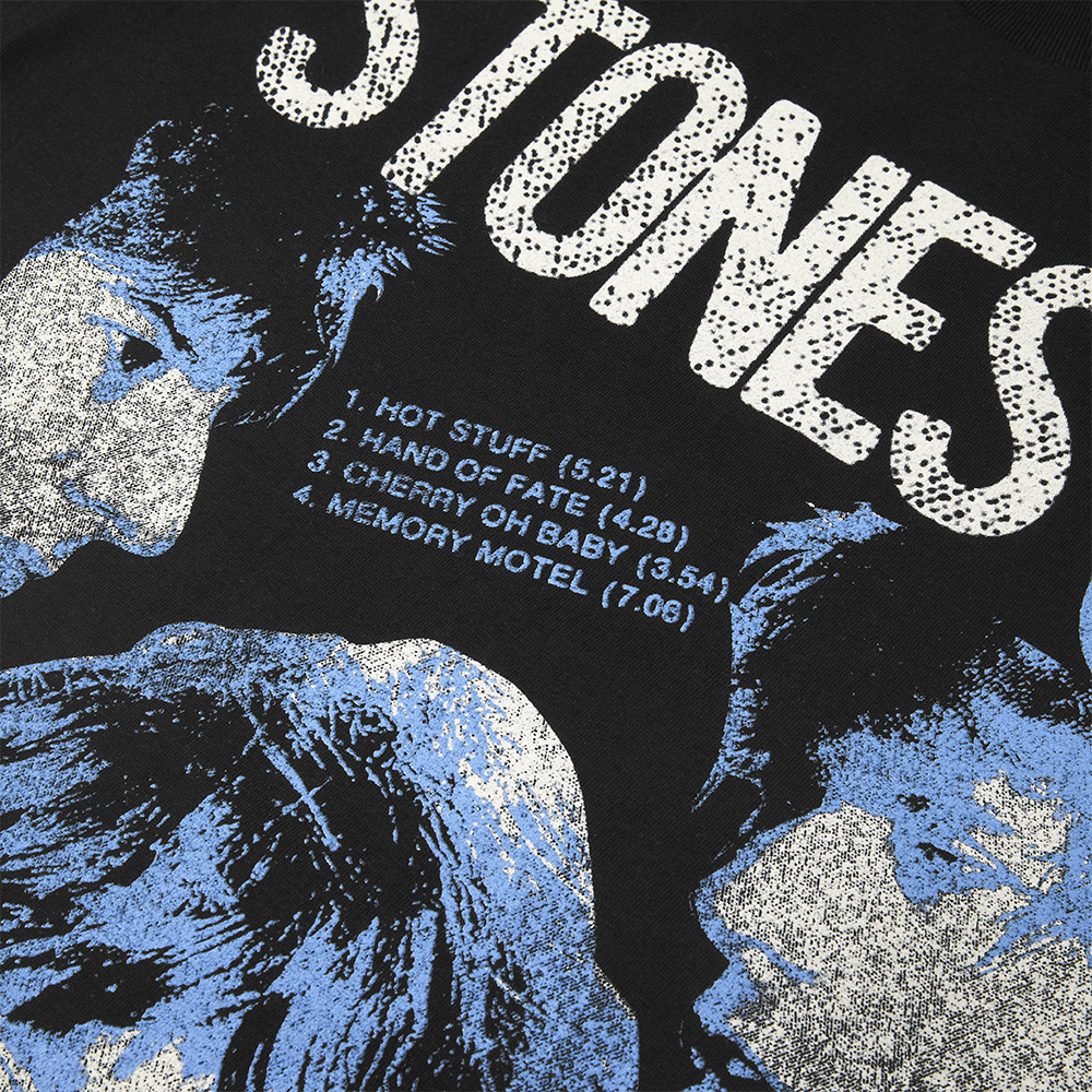 Black and Blue Black T-Shirt