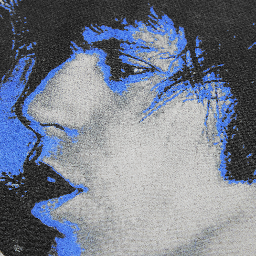 Black and Blue Keith Richards Tank Top
