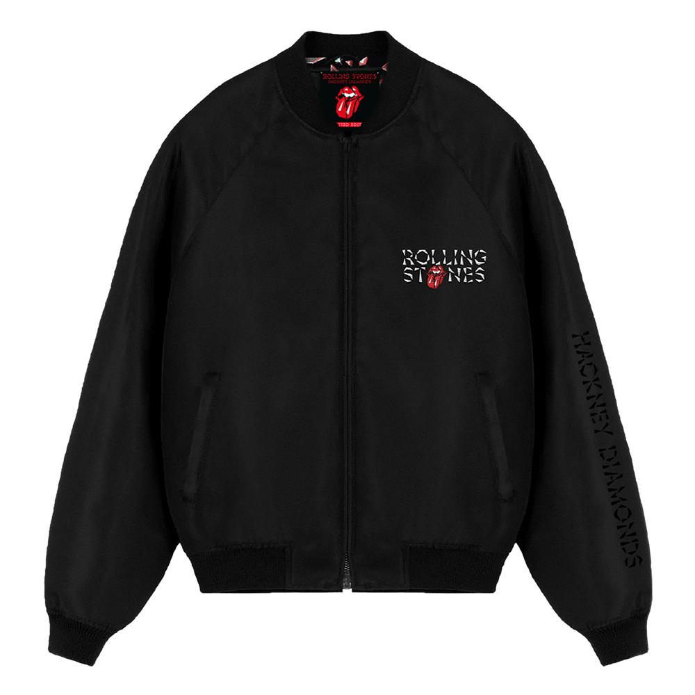 Rolling stones hot sale leather jacket