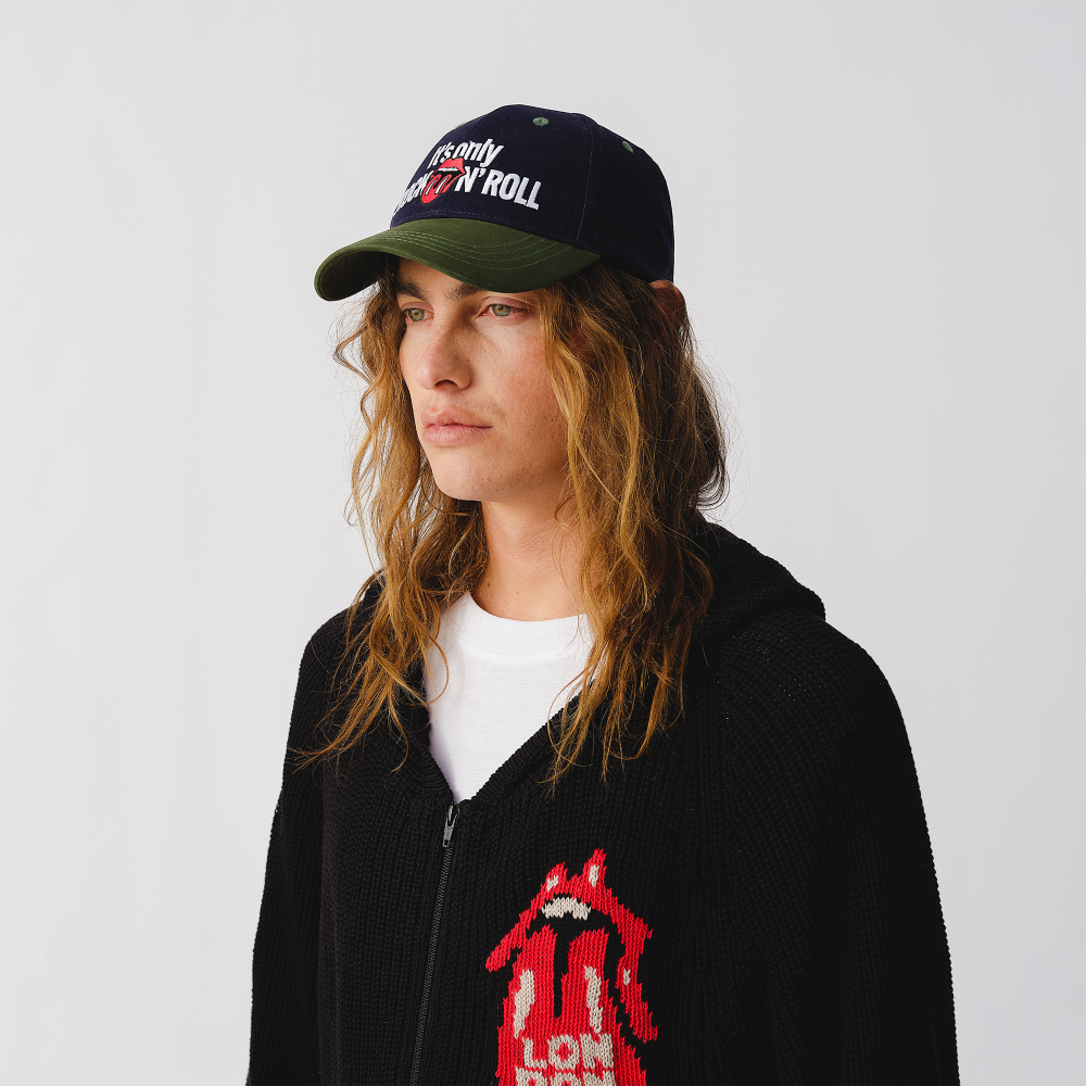 It's Only Rock n Roll Contrast Cap - Side