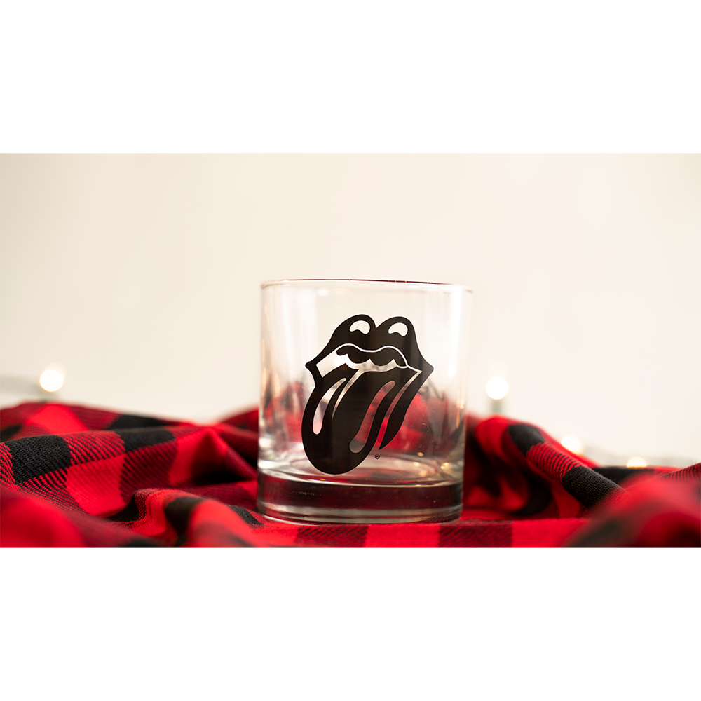The Rolling Stones Whiskey Glass Lifestyle Front