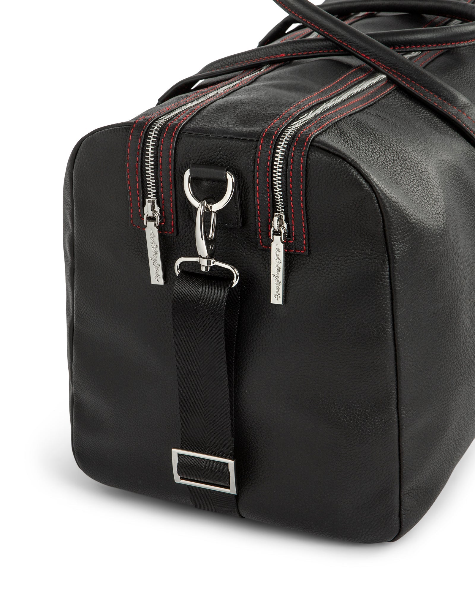 CLASSIC LOGO PREMIUM PEBBLED LEATHER DUFFLE BAG - IMG 3