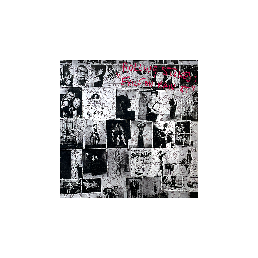 Woodlux x The Rolling Stones - Exile On Main St Premium Puzzle Woodlux x The Rolling Stones - Exile On Main St Premium Puzzle