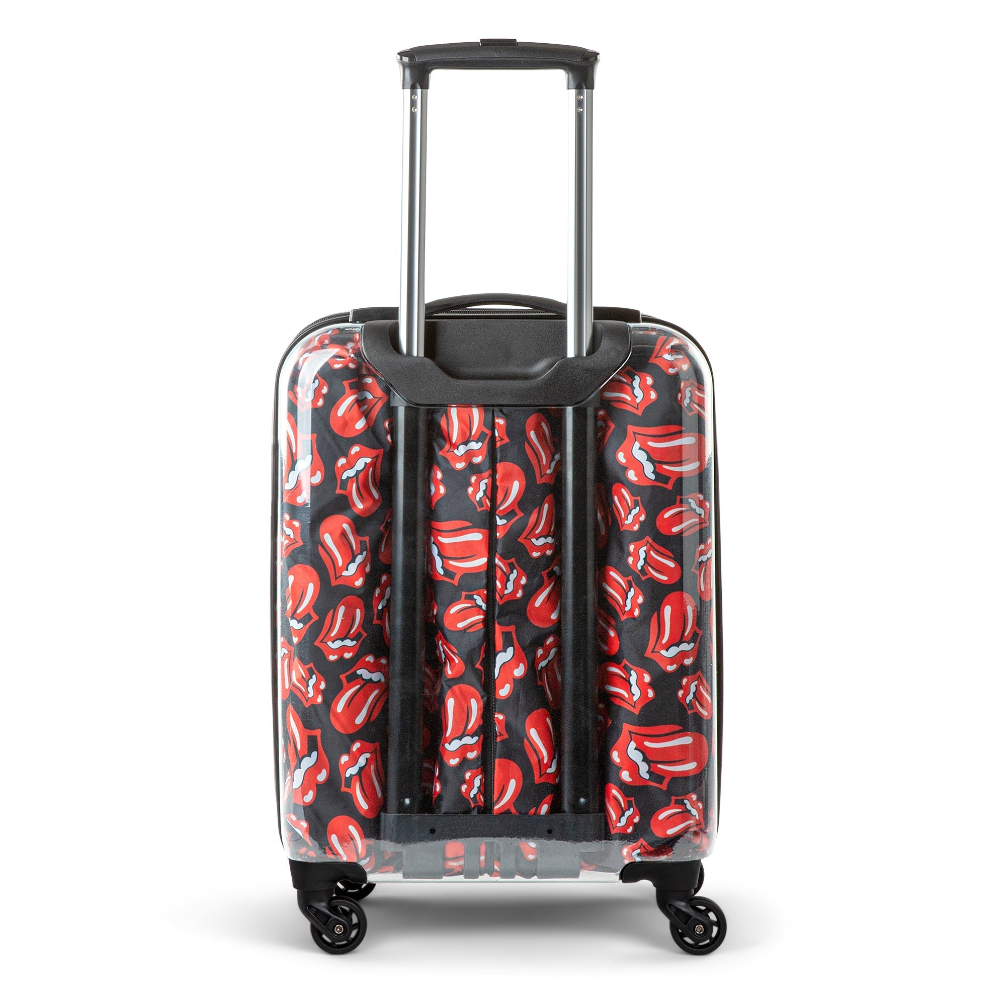 AOP Classic Logo Clear Coated Carry On Luggage Suitcase - The