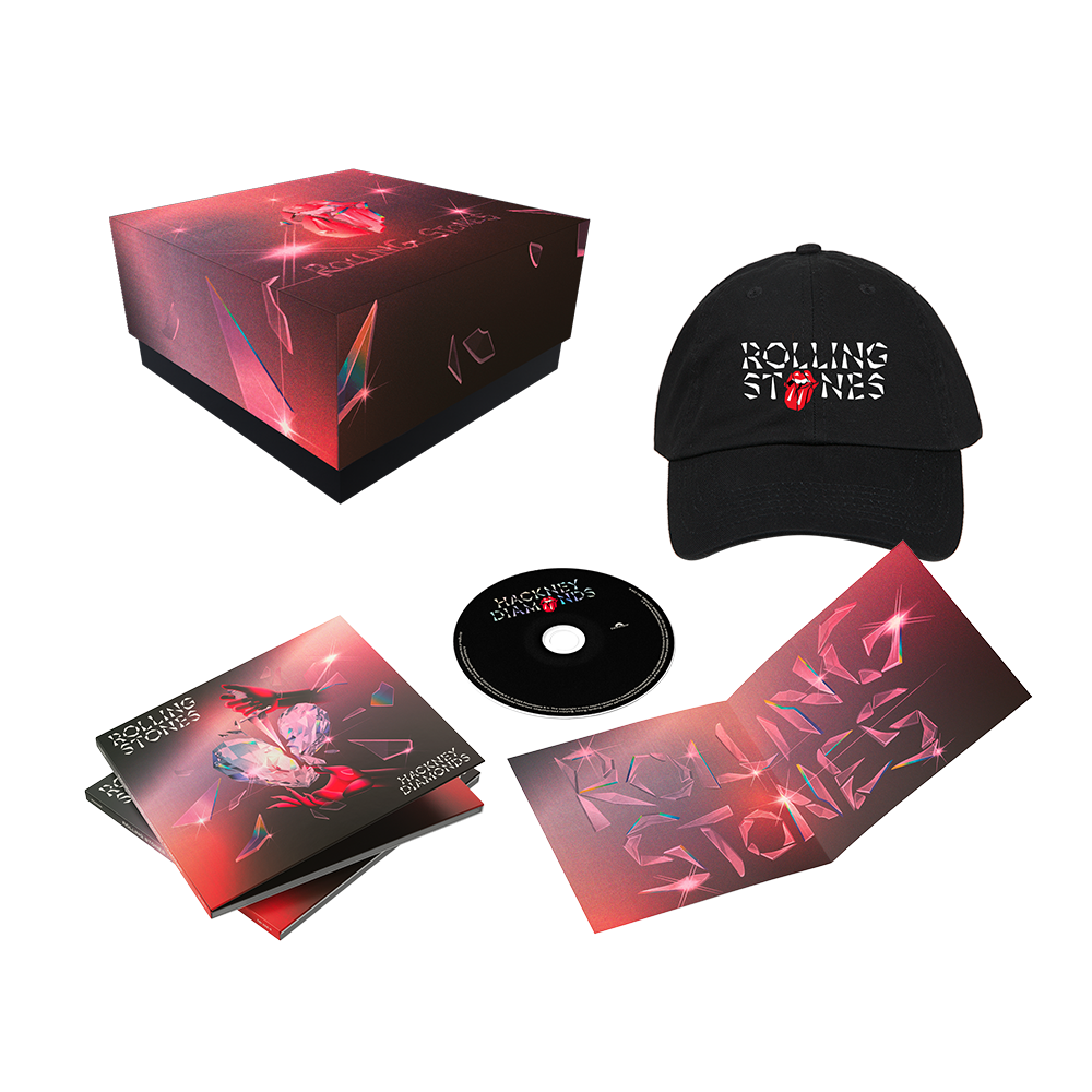 Hackney Diamonds Digipack CD + Hat Box Set The Rolling Stones