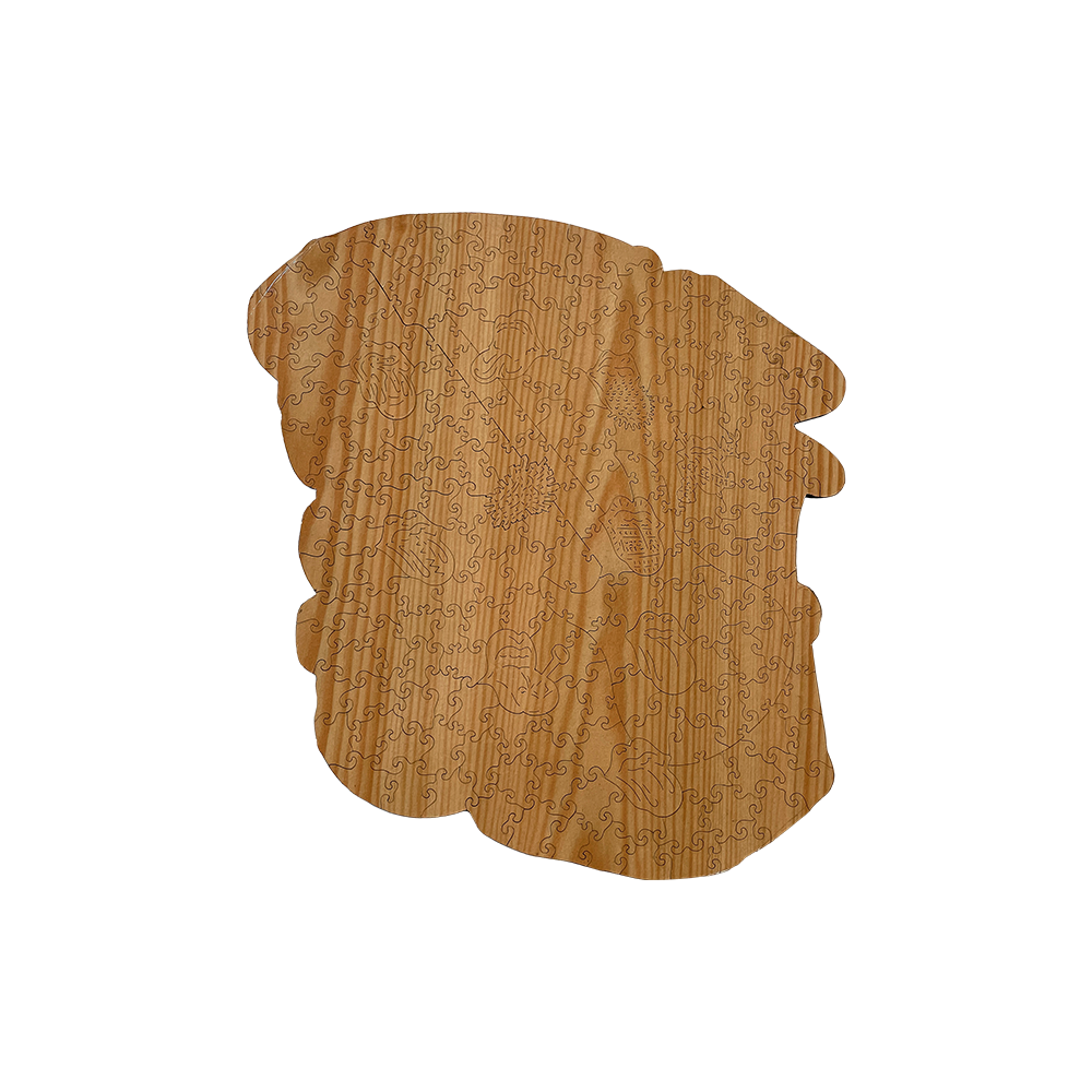 Hot Lips Puzzle Back