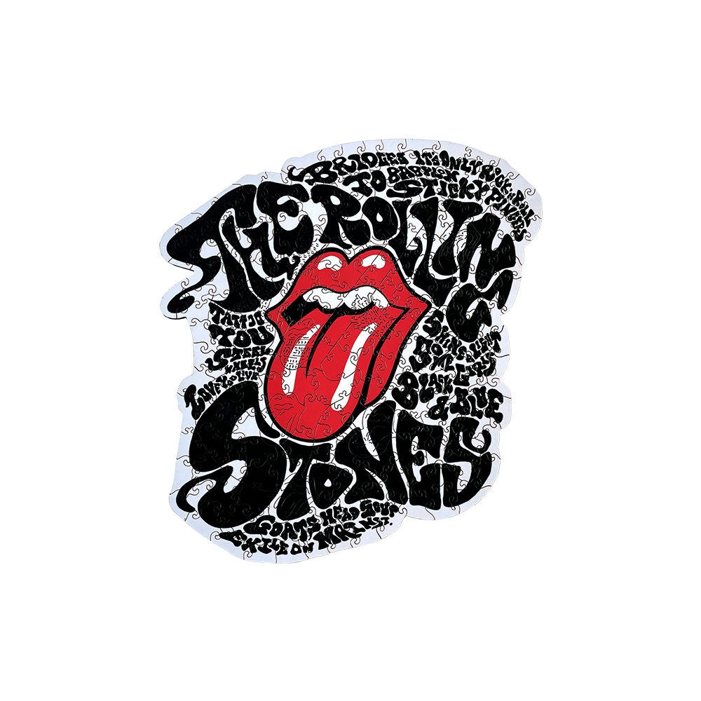 Woodlux x The Rolling Stones - Hot Lips Premium Puzzle - The Woodlux x The Rolling Stones - Hot Lips Premium Puzzle - The