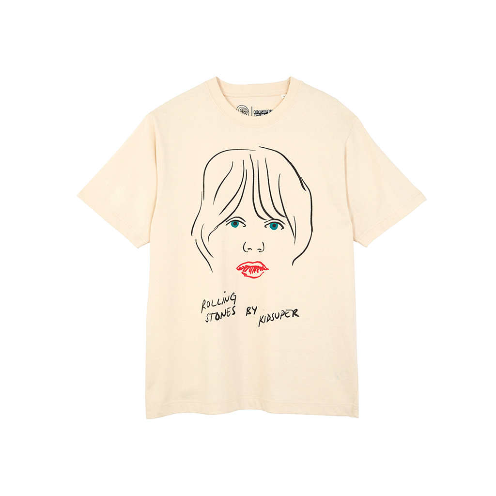 RS No. 9 x KidSuper Mick Sketch Natural T-Shirt (eCommerce Exclusive)