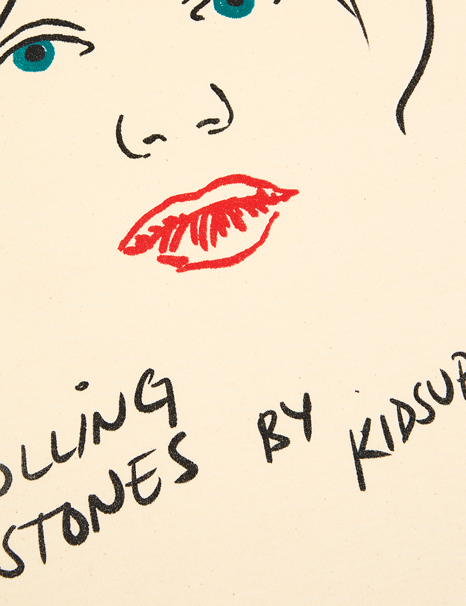 RS No. 9 x KidSuper Mick Sketch Natural T-Shirt (eCommerce Exclusive) Detail 2