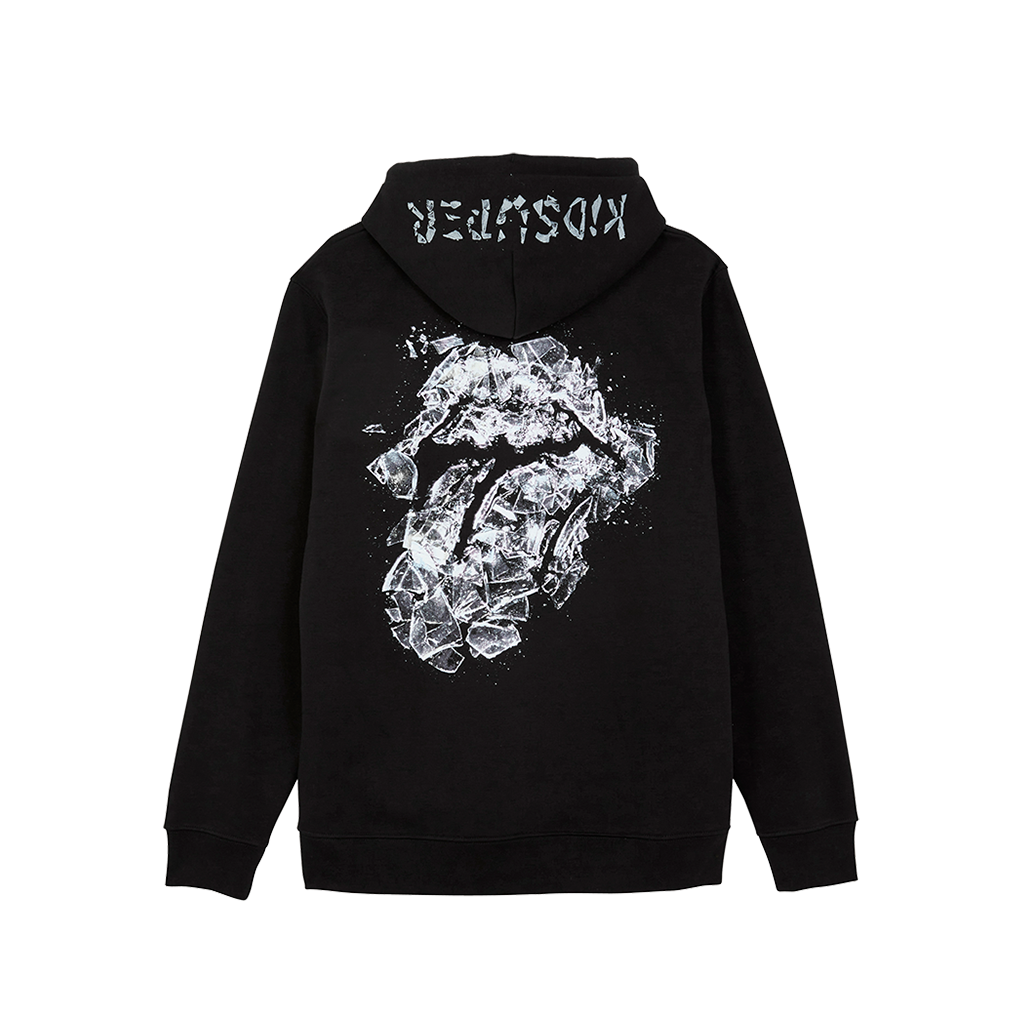 RS No. 9 x KidSuper Real Shattered Glass Photo Hoodie Back