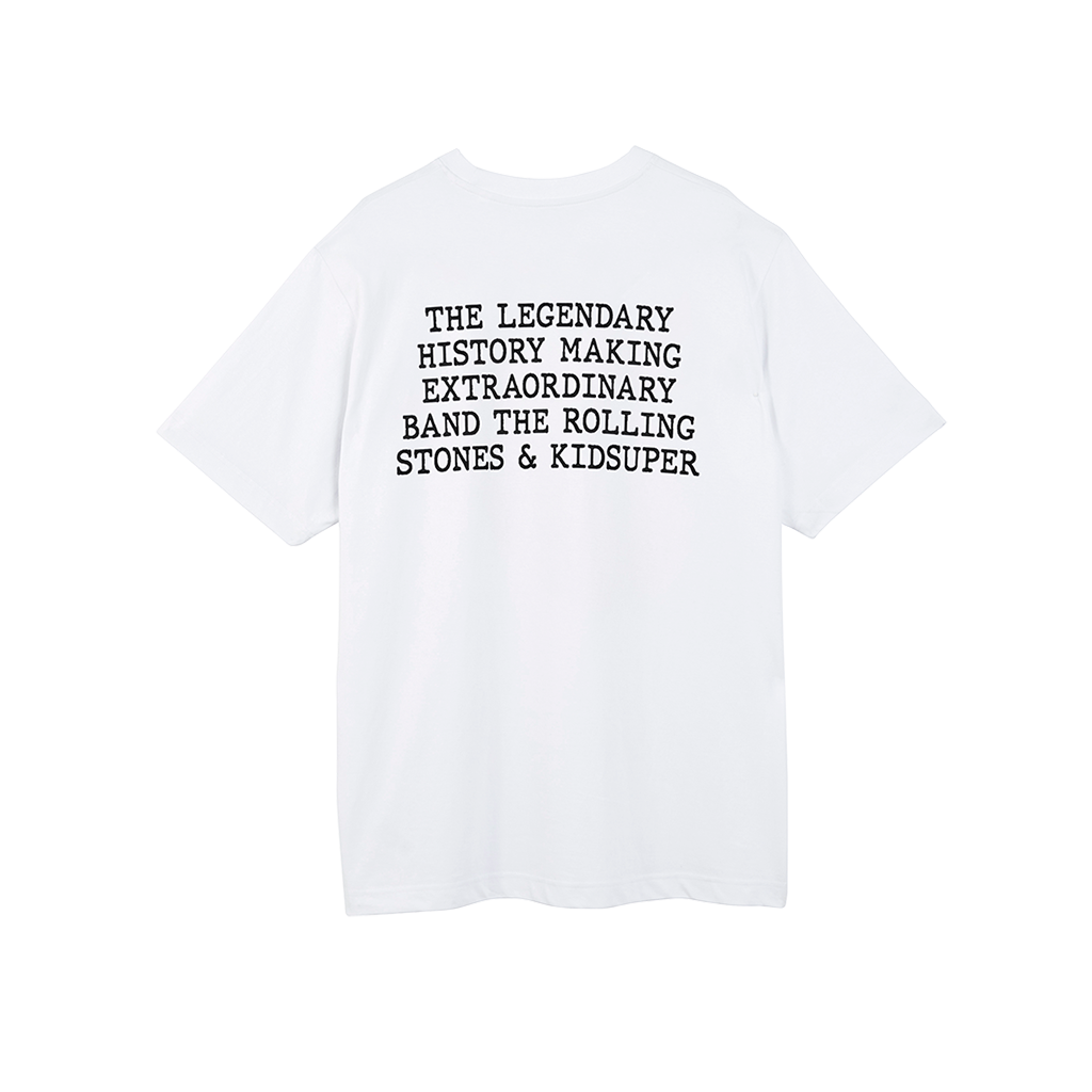 RS No. 9 x KidSuper Fingerprint Tongue T-Shirt Back