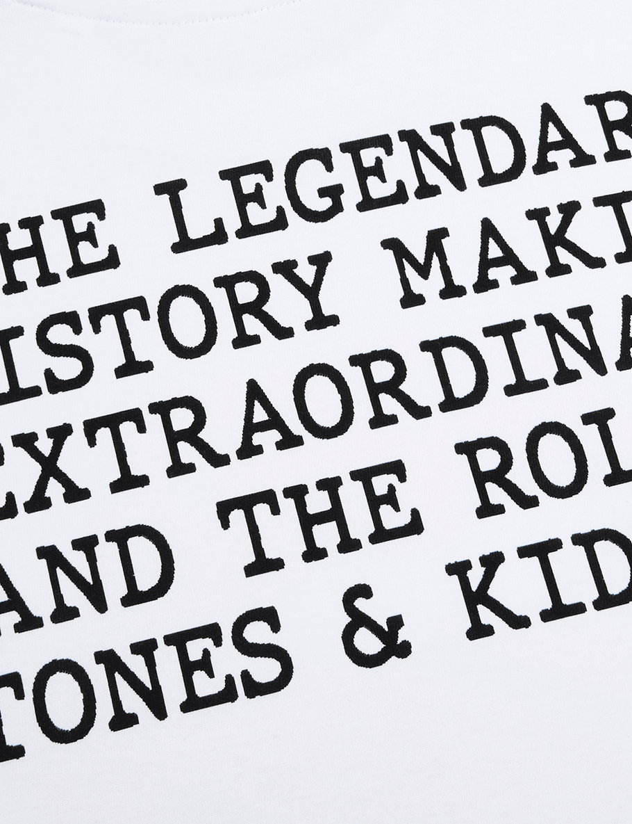 RS No. 9 x KidSuper Fingerprint Tongue T-Shirt Detail Back