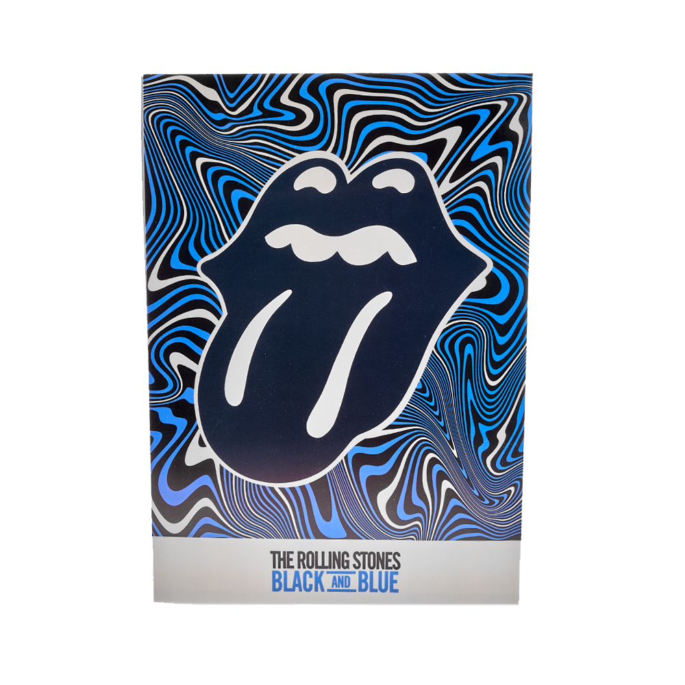 Black and Blue Lenticular Poster 1