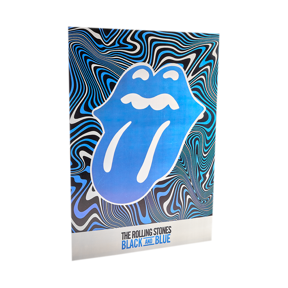 Black and Blue Lenticular Poster 2