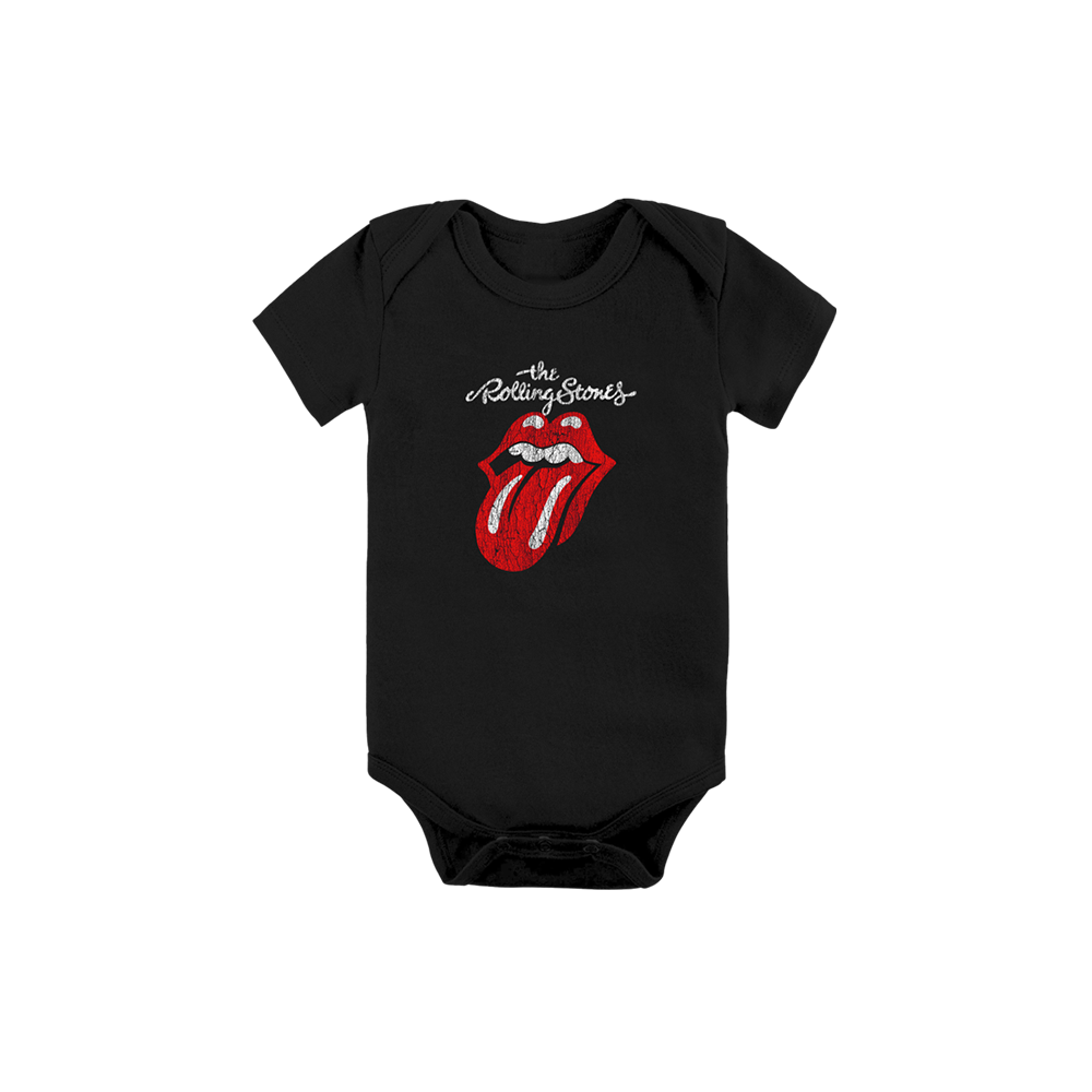 Rolling stones online baby shirt
