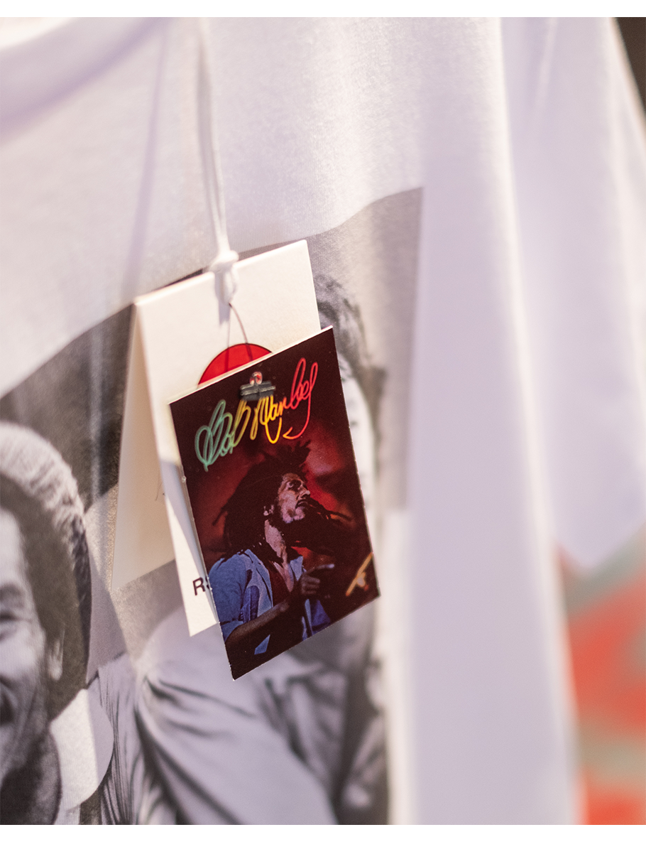 Bob Marley x Mick Jagger T-Shirt Lifestyle 3