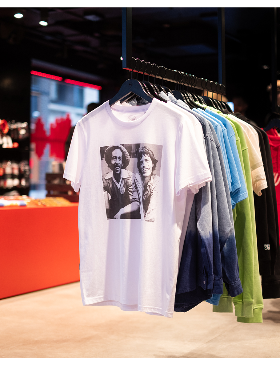 Bob Marley x Mick Jagger T-Shirt Lifestyle 2