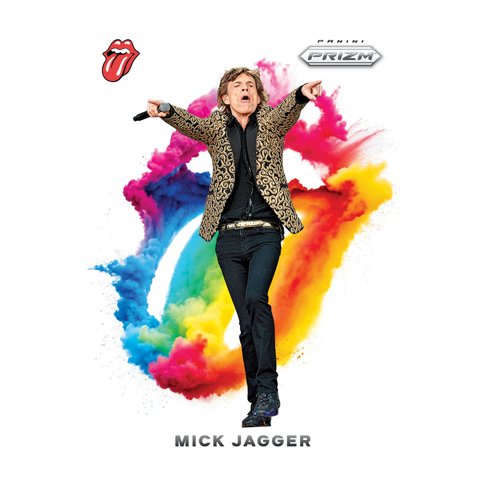 The Rolling Stones x Panini Prizm 2025 Trading Card Box (Hobby Mega Box)
