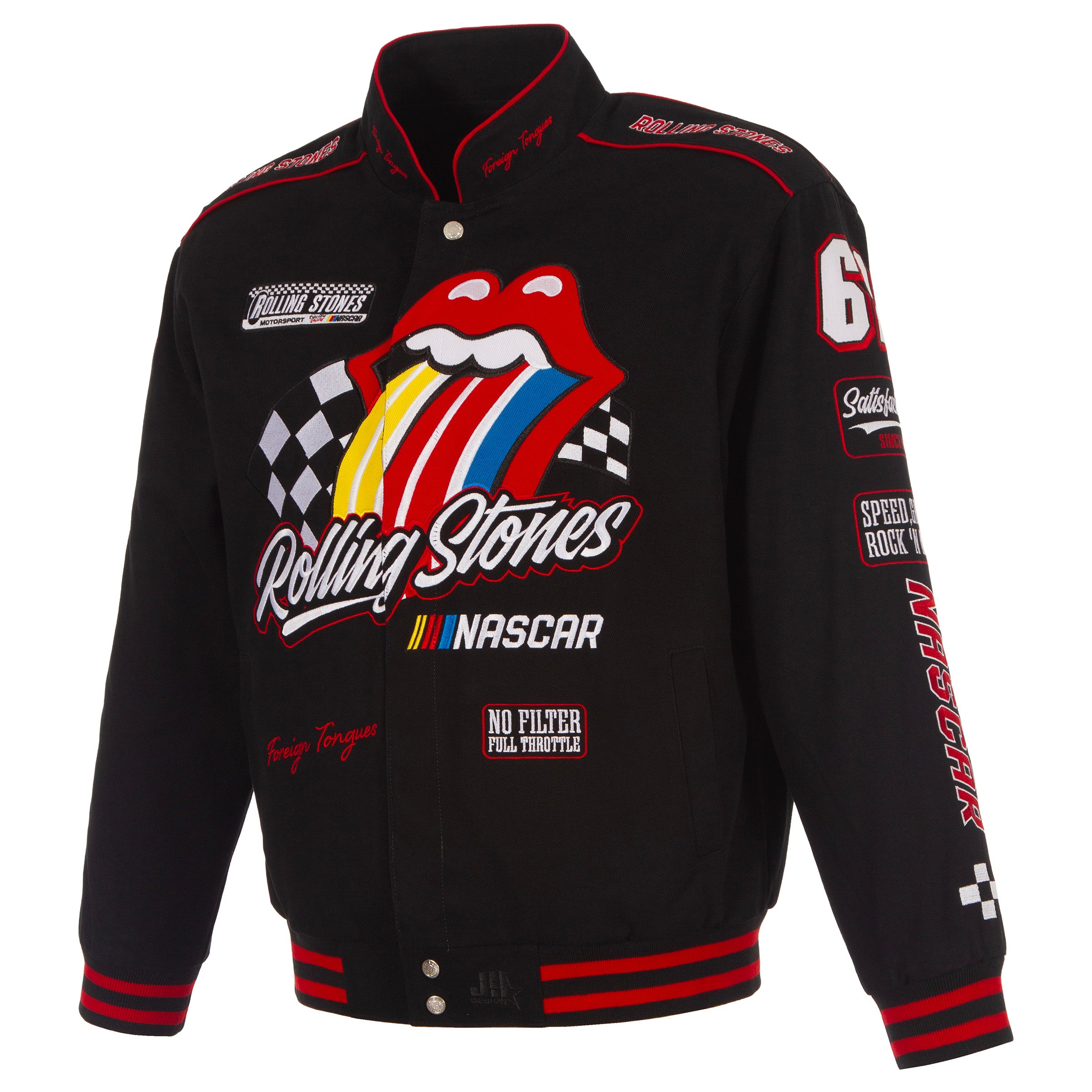 The Rolling Stones X NASCAR Racing Jacket 1
