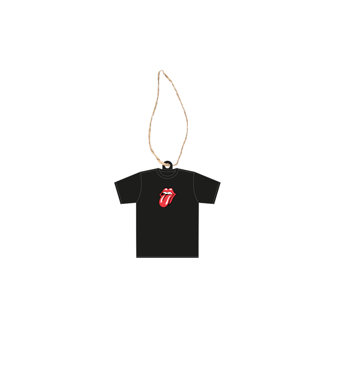 Tongue Black T-Shirt Air Freshener