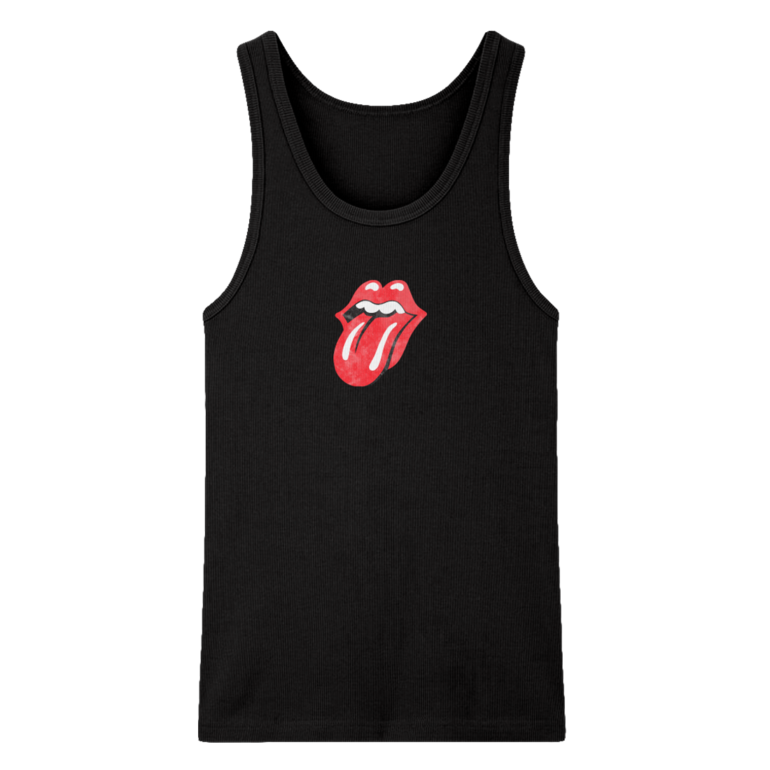 Tongue Black Tank