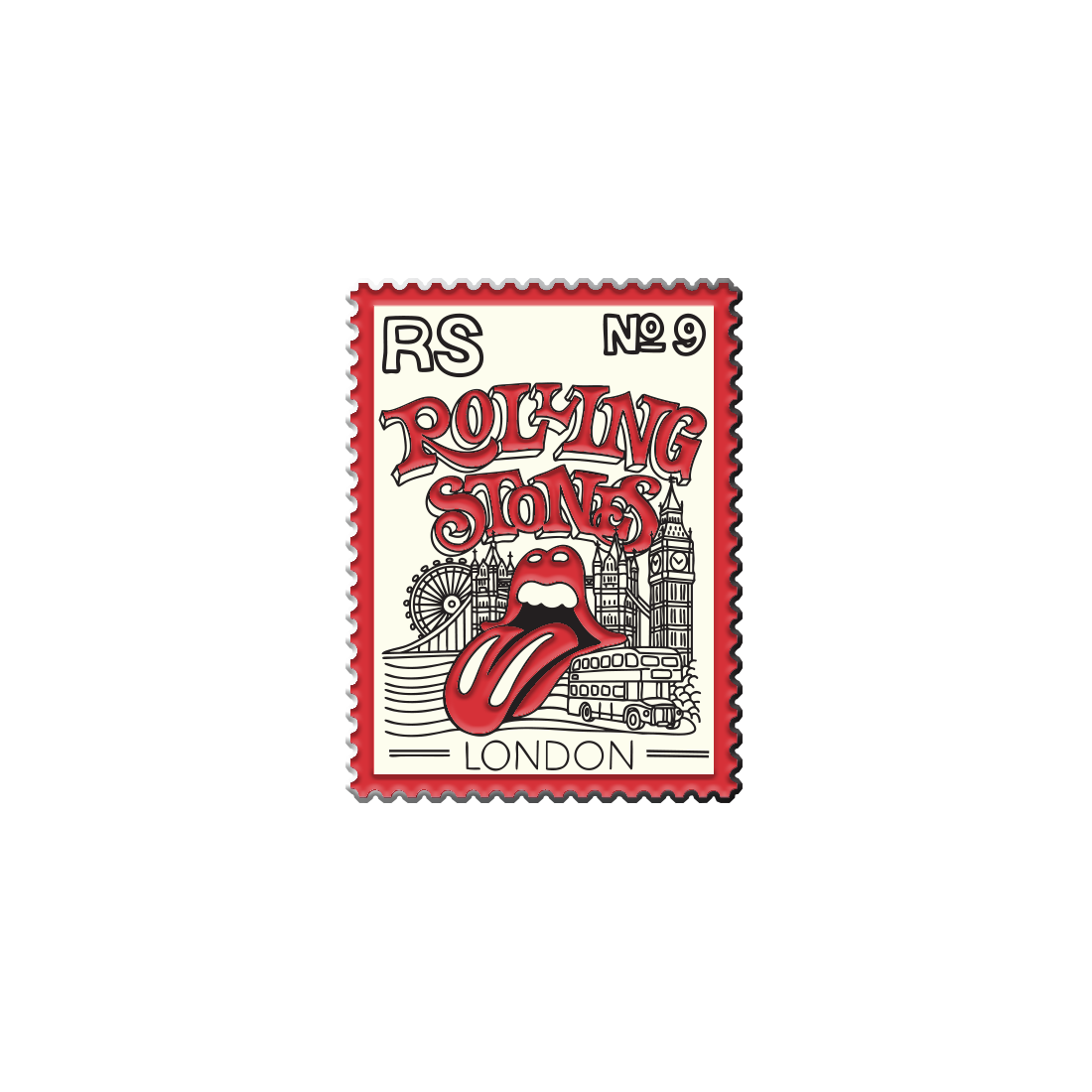 London Illustration Enamel Pin