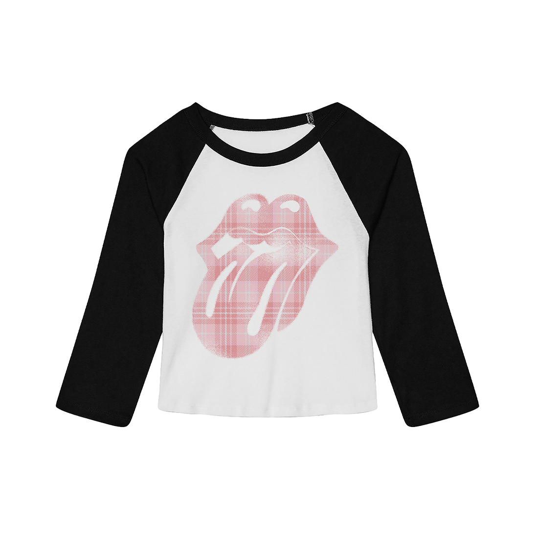 Plaid Tongue Women's Raglan
