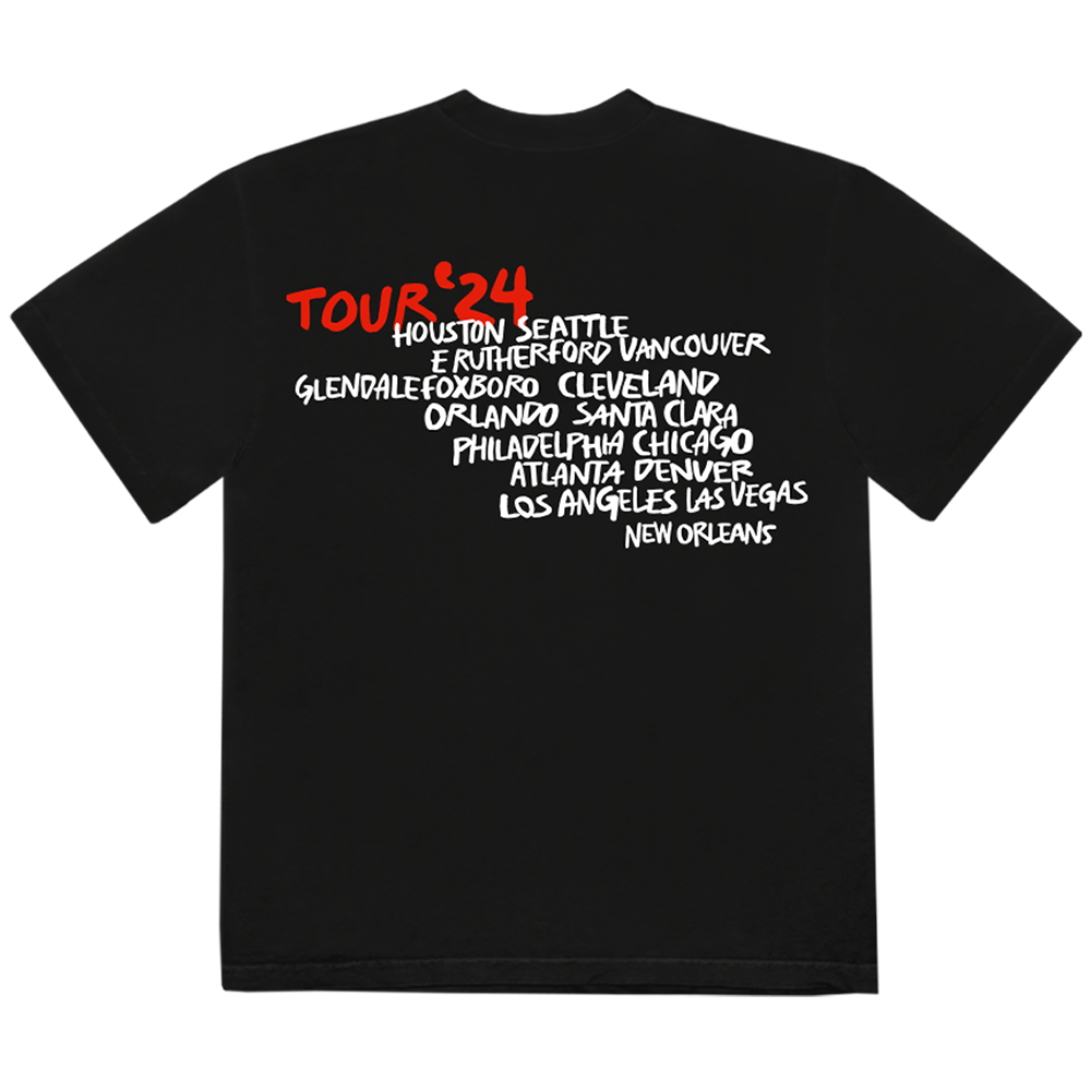 Hackney Diamonds Tour Dateback T-Shirt Back