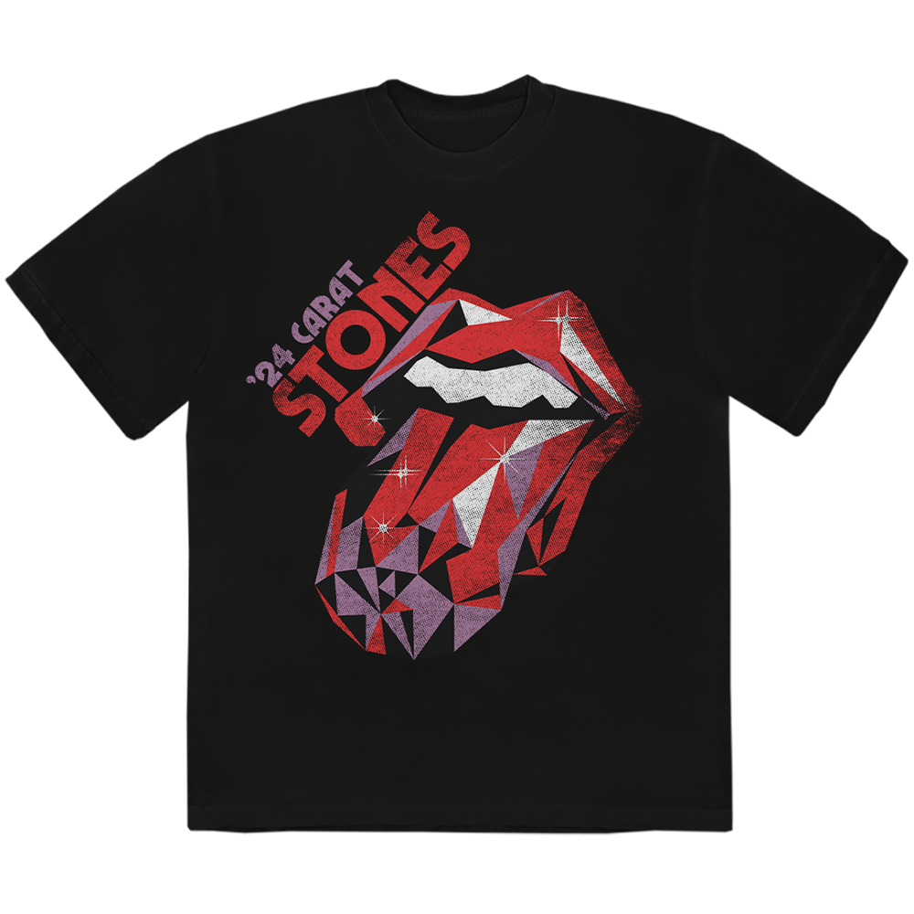 Hackney Diamonds Tour Vintage Washed Dateback T-Shirt Front