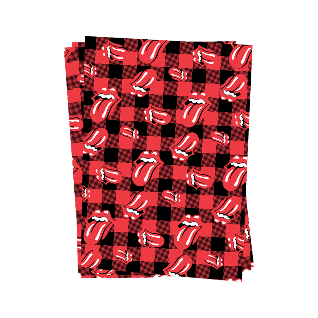 RS Tongue Plaid Wrapping Paper