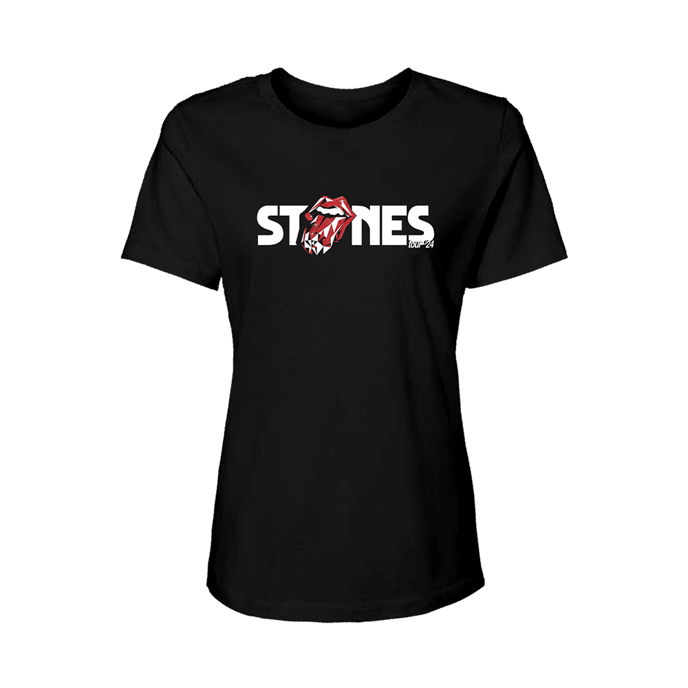 Hackney Diamonds US Tour Dateback Women's T-Shirt (w/ Missouri) Front