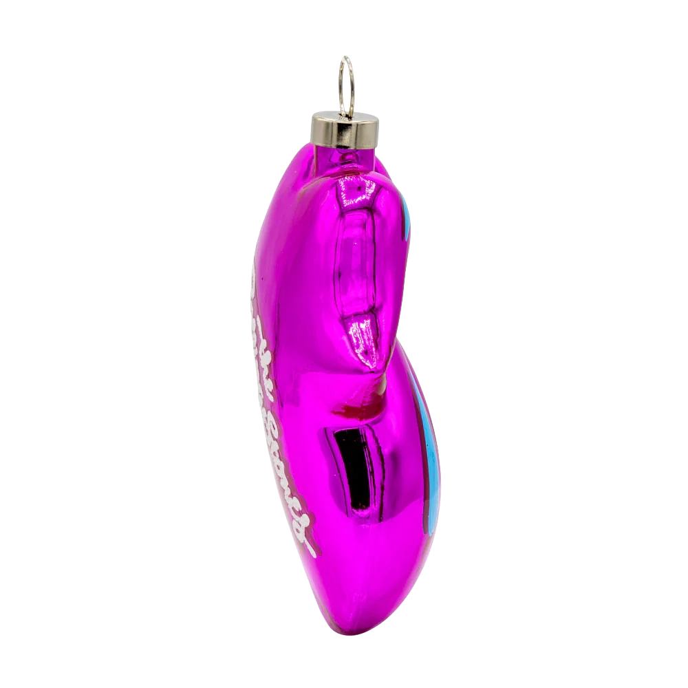 The Rolling Stones x Kat + Annie Pink Tongue Ornament 3