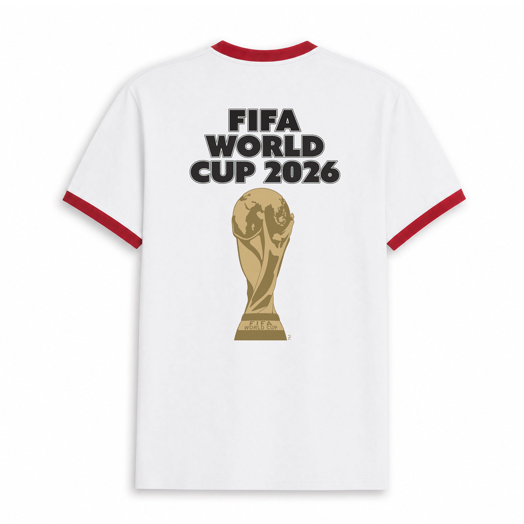 Rolling Stones x FIFA World Cup 2026 Halo Lick Ringer T-Shirt back
