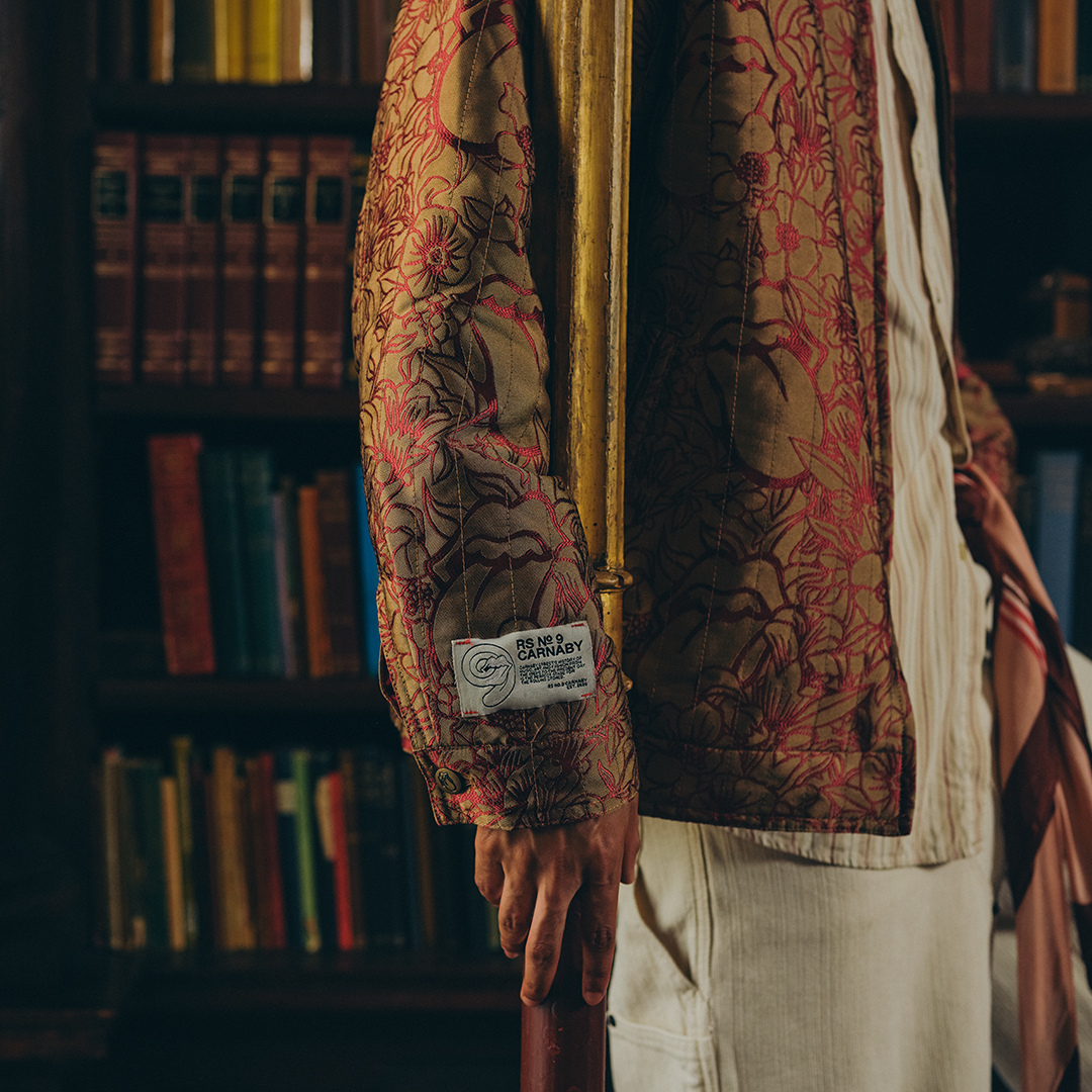 Licks Corduroy Collar Jacket Model