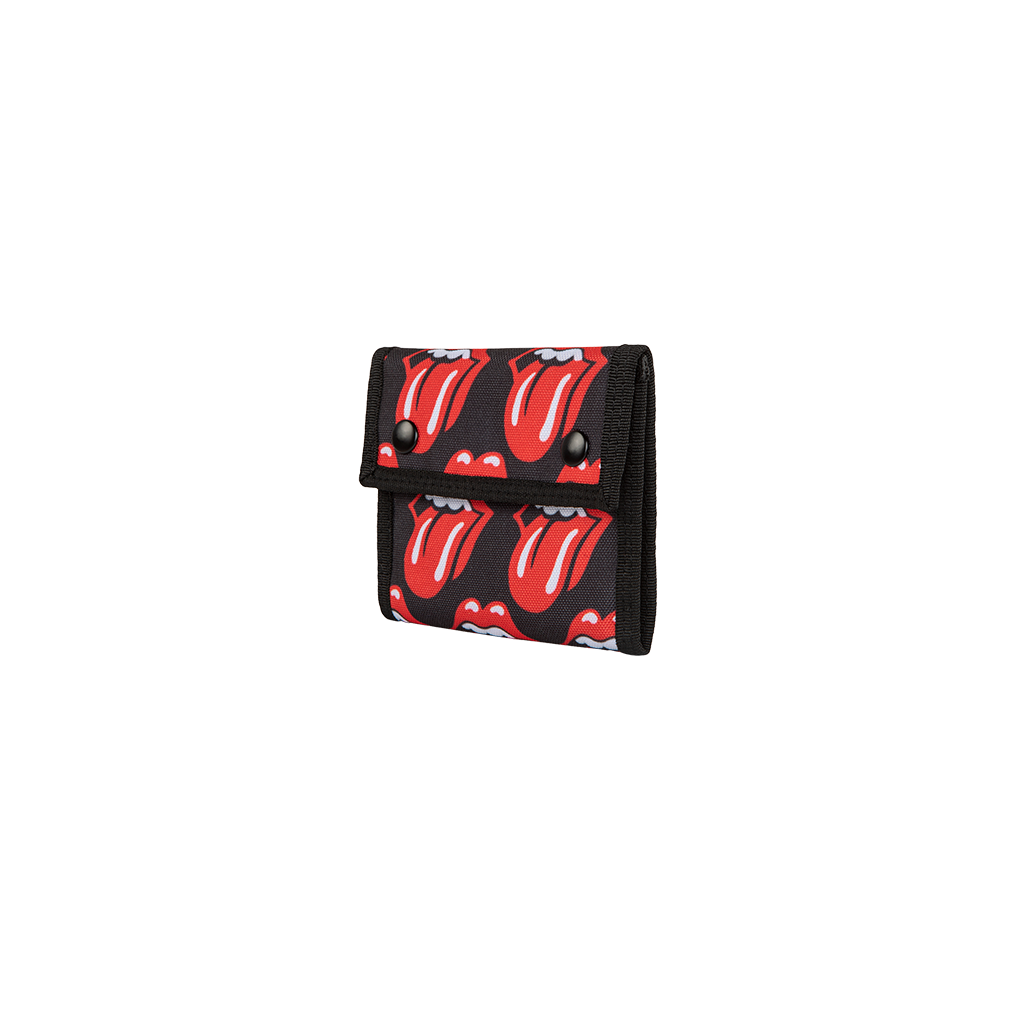 The Rolling Stones x Bugatti All-Over Tongue Print Wallet
