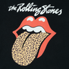 Vintage Rolling Stones pink and leopard top