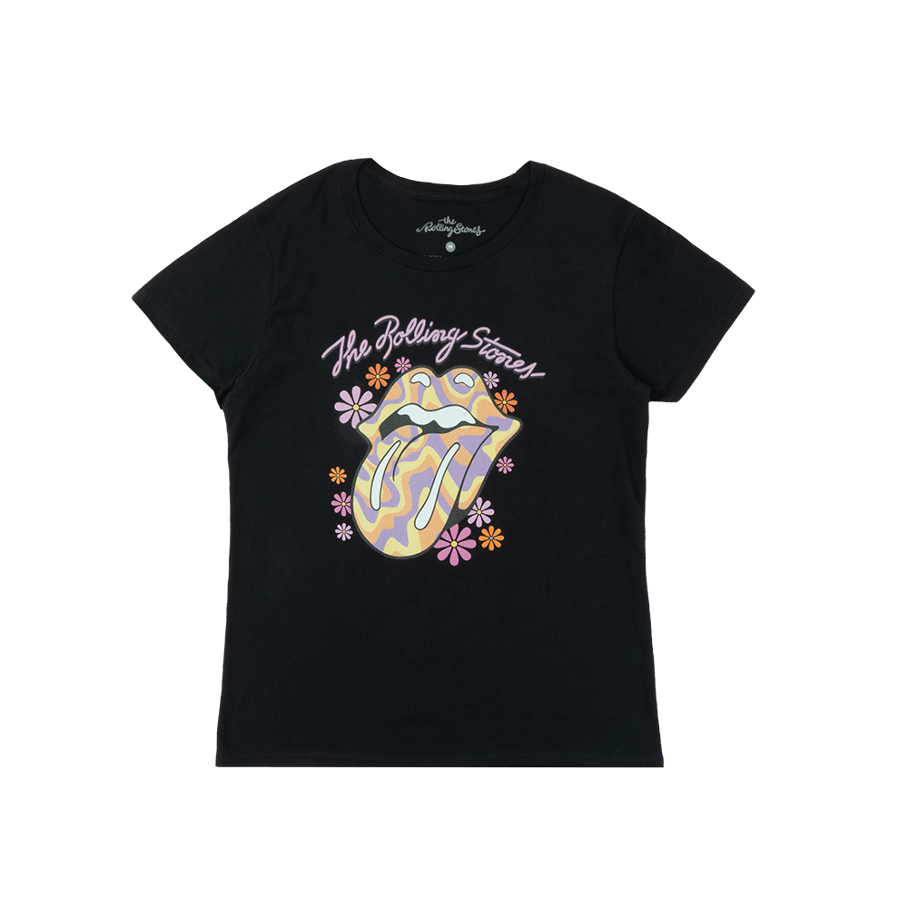 Retro Flower Tongue Women's T-Shirt
