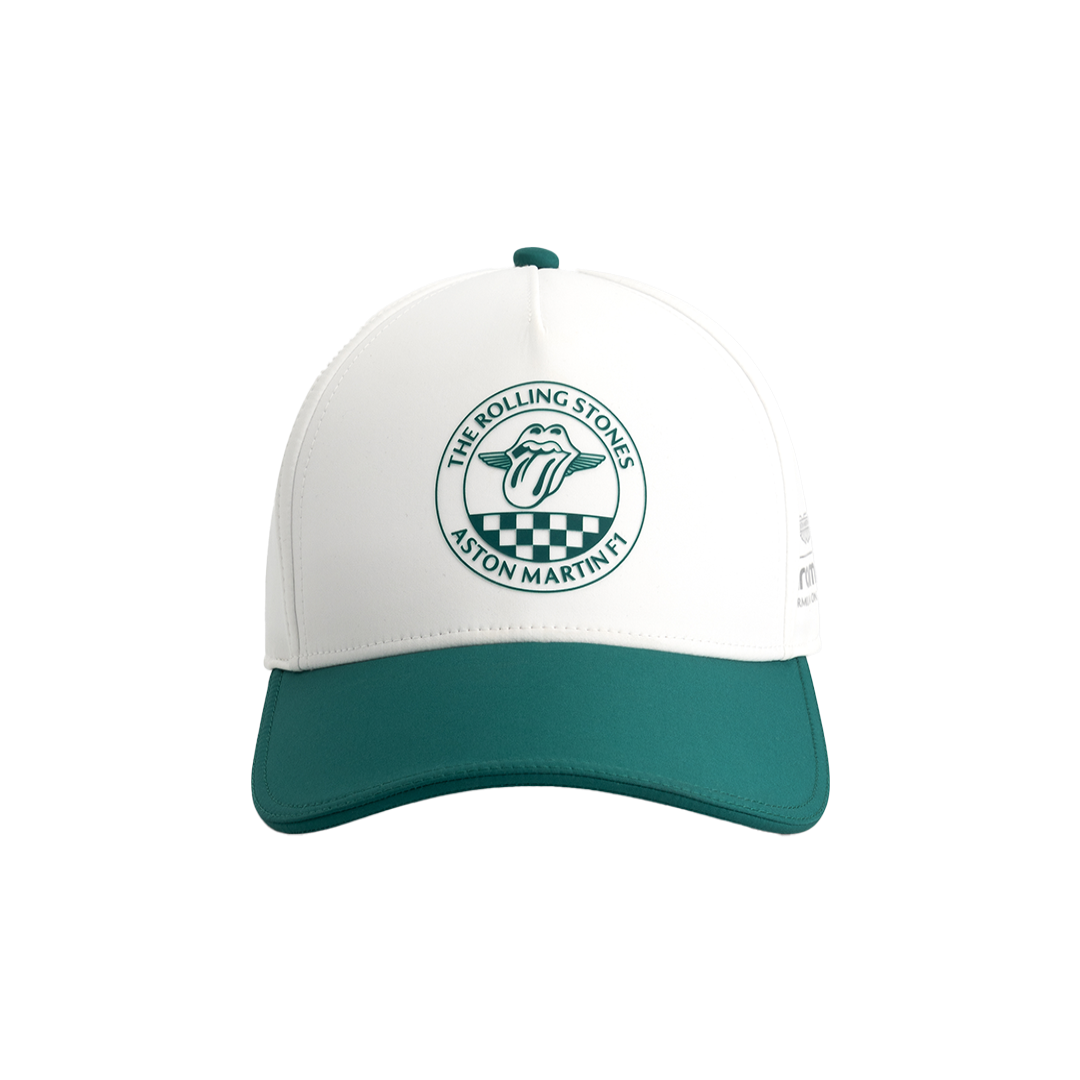 ASTON MARTIN Aramco F1 X ROLLING STONES CAP Front