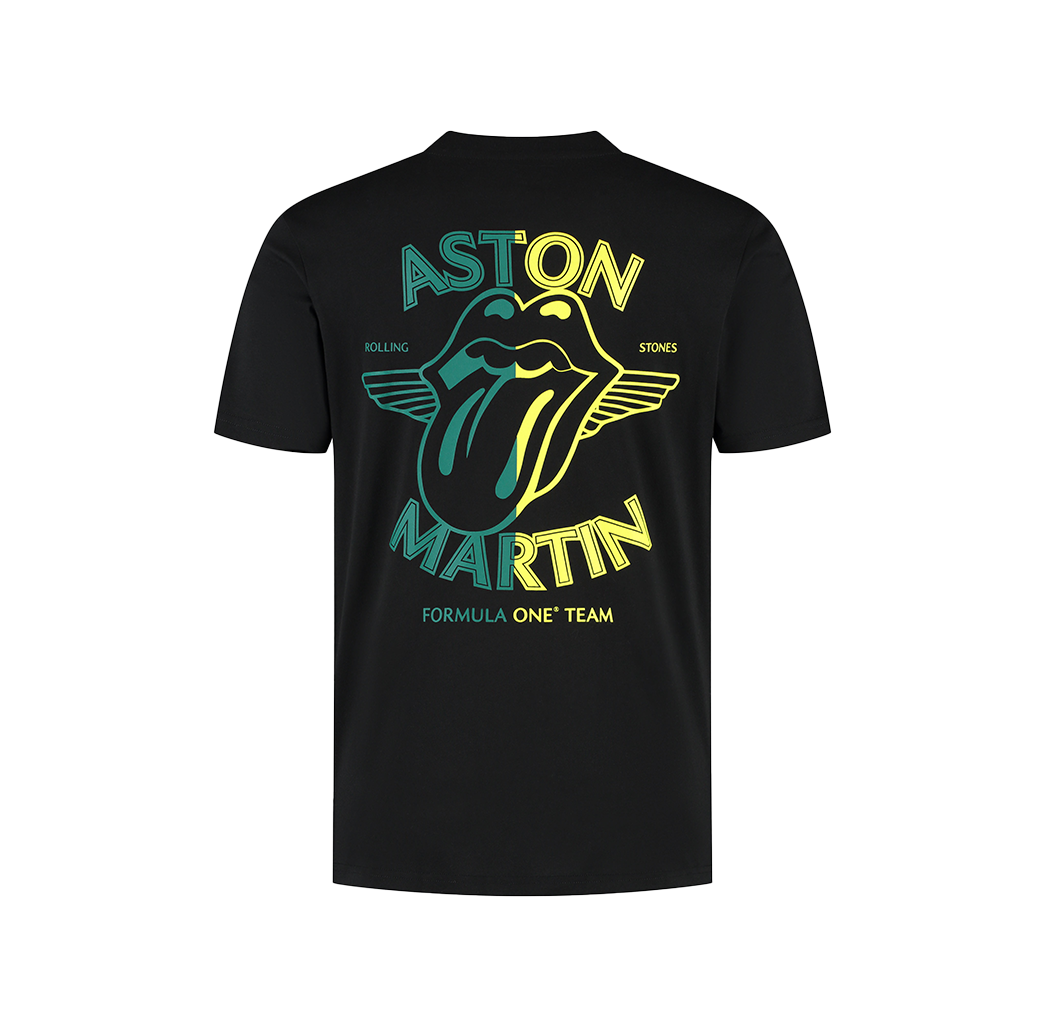 ASTON MARTIN Aramco F1® X ROLLING STONES TEE - The Rolling Stones