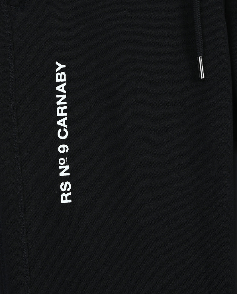 Chenille Patch Oversized Sweatpants Right Leg Detail