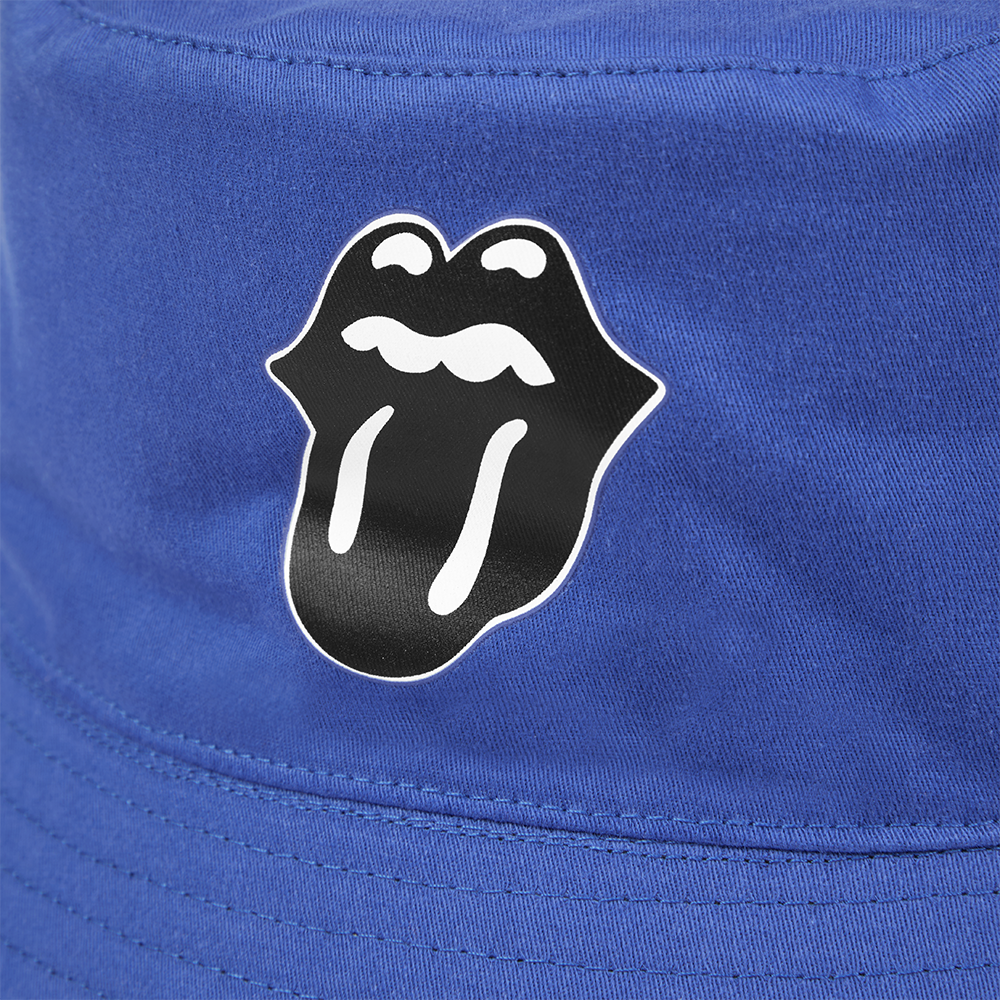 Black and Blue Reversible Bucket Hat