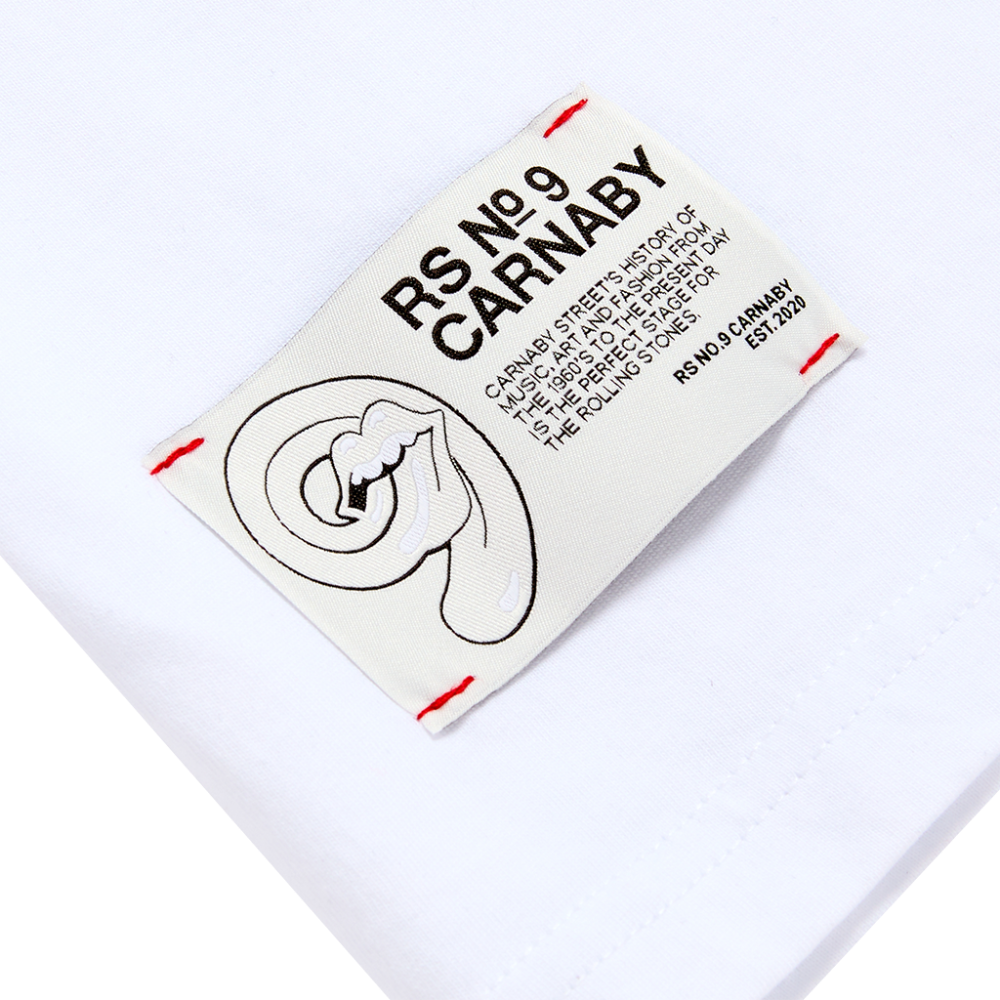 Keith Pose White Photo T-Shirt - Details