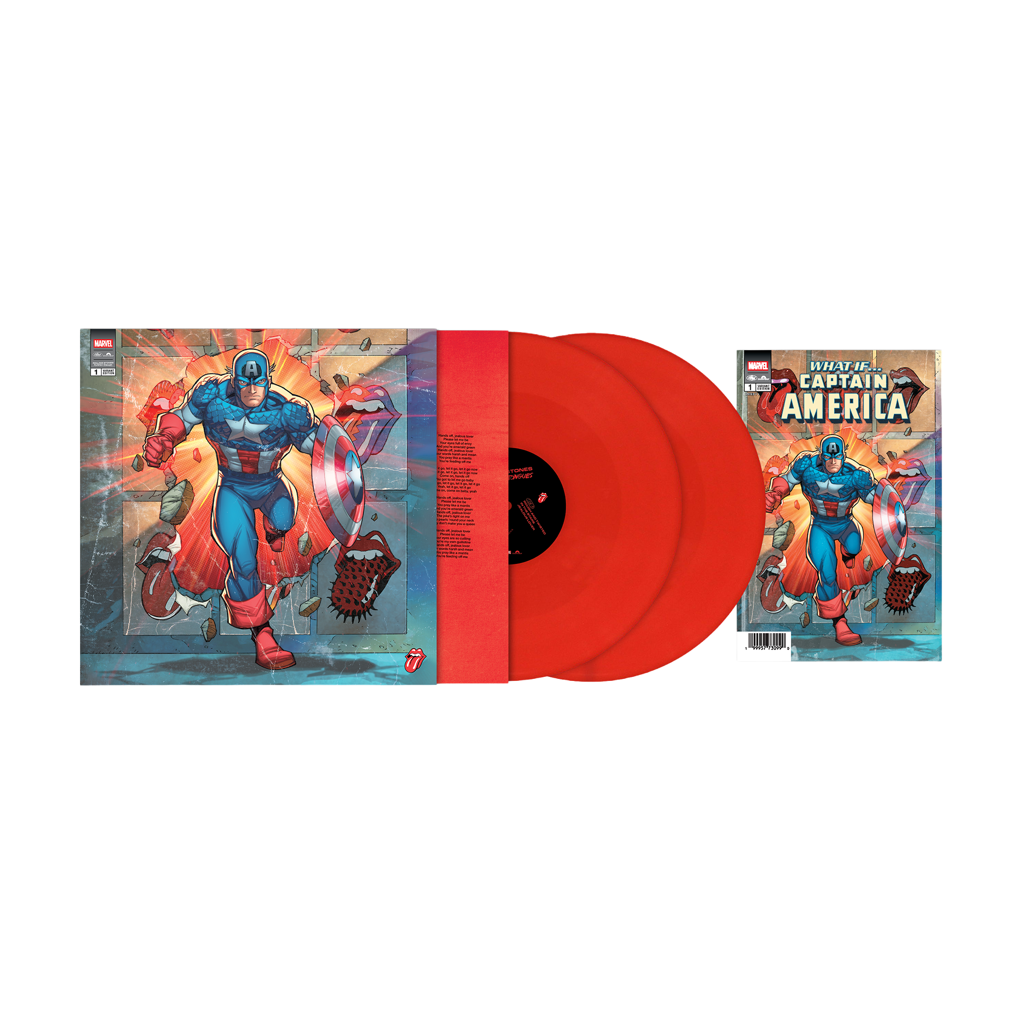 Foreign Tongues Marvel 3 Vinyl / CAPTAIN AMERICA1