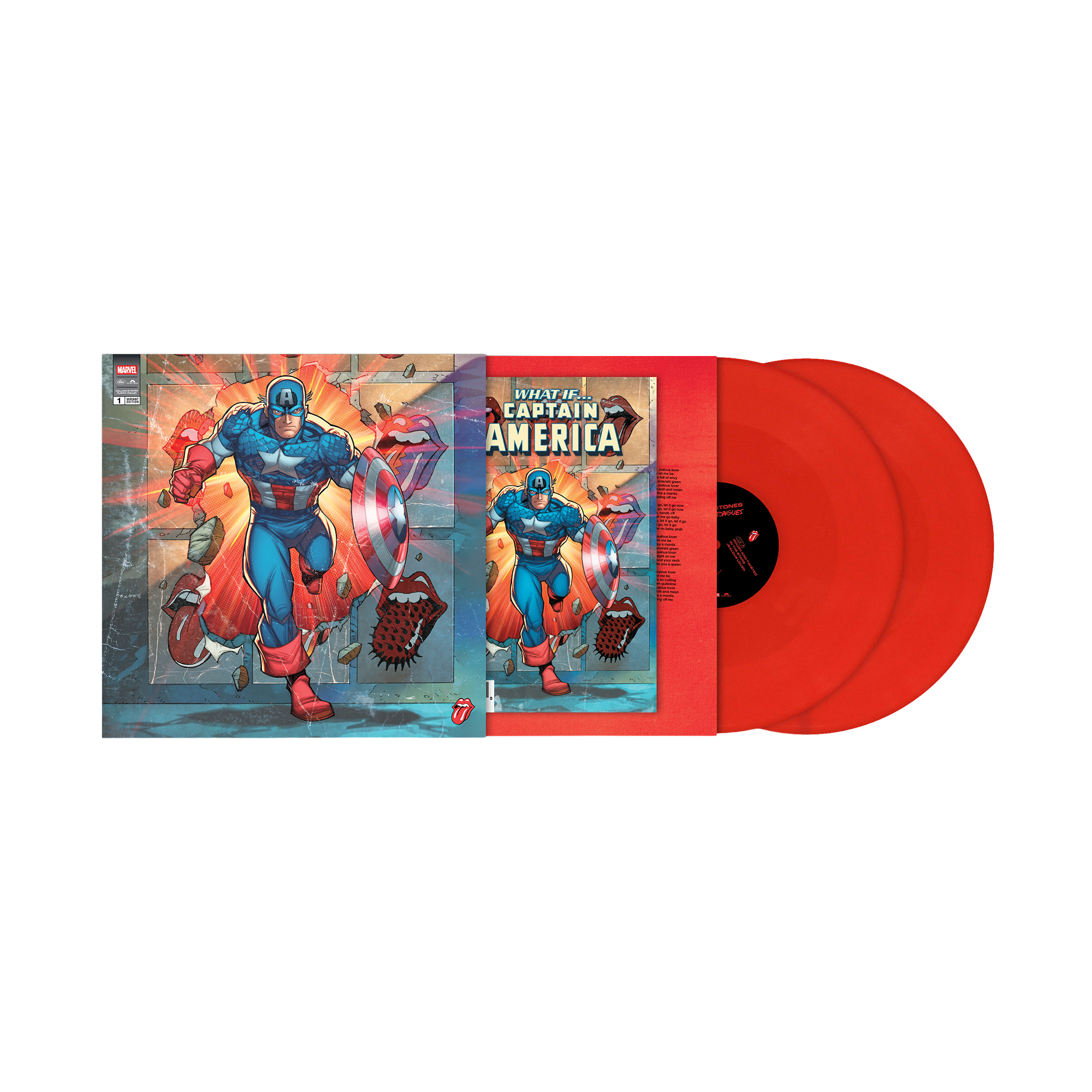 Foreign Tongues Marvel 3 Vinyl / CAPTAIN AMERICA 2