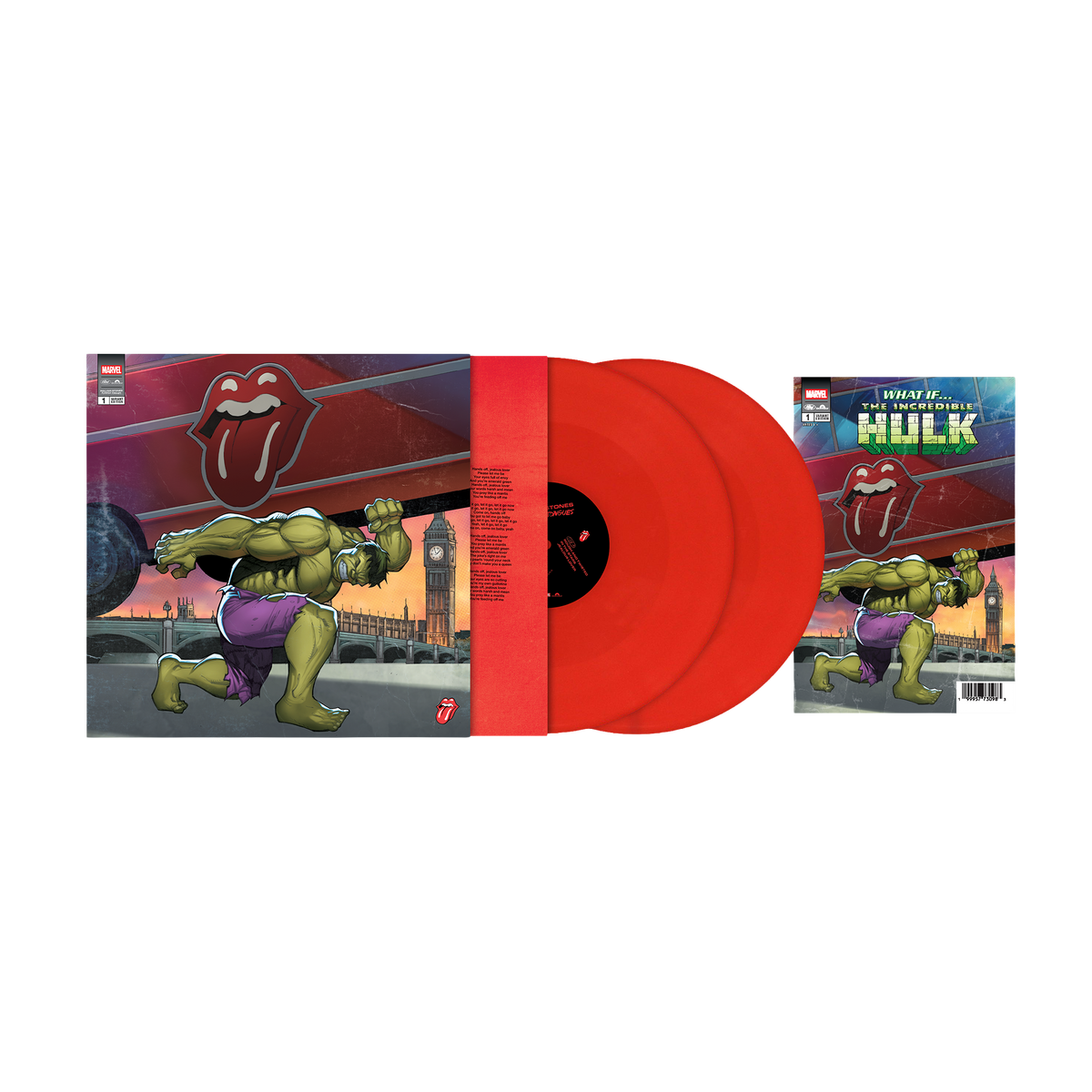 Foreign Tongues Limited Edition Marvel Vinyl + Comic Book / HULK - The ...