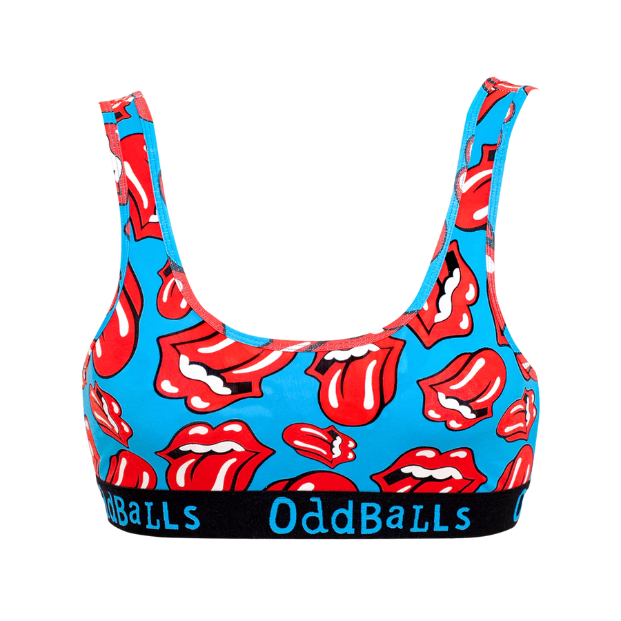 The Rolling Stones - Red - Ladies Bralette