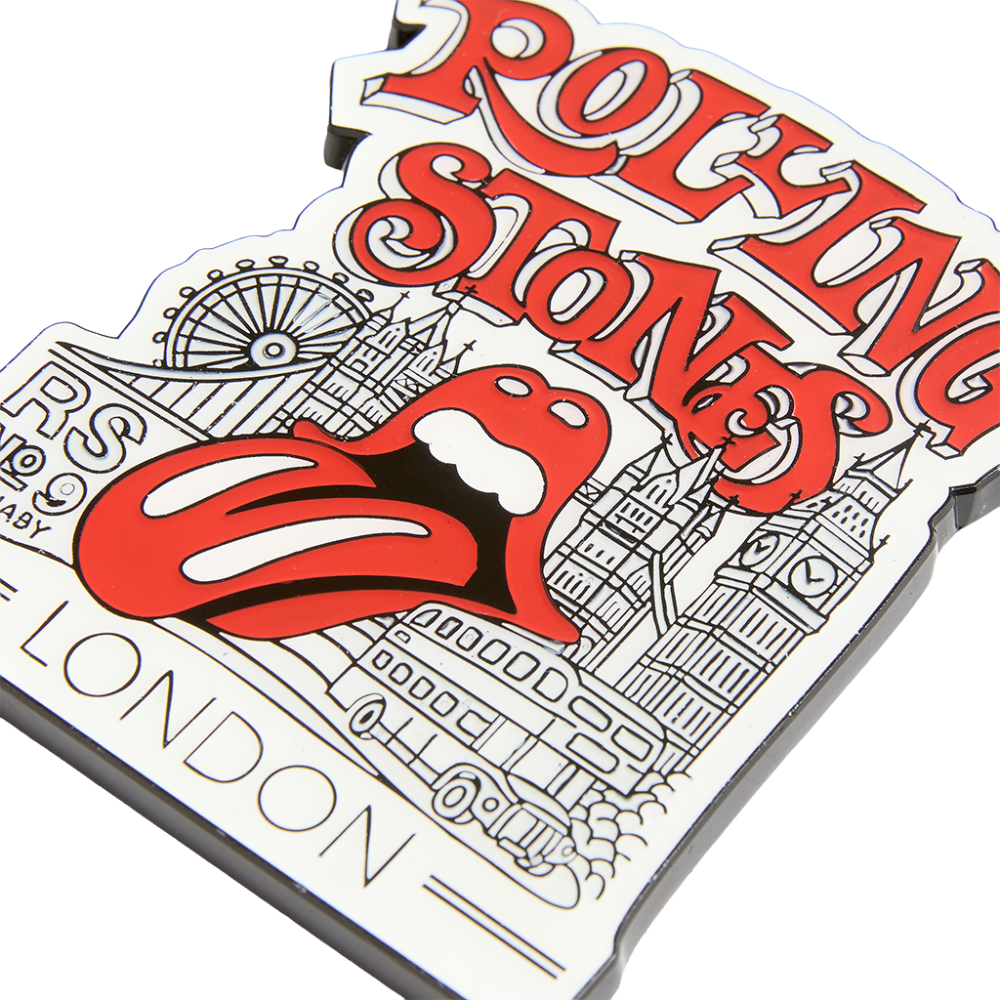 The Rolling Stones London Resin Stones Magnet